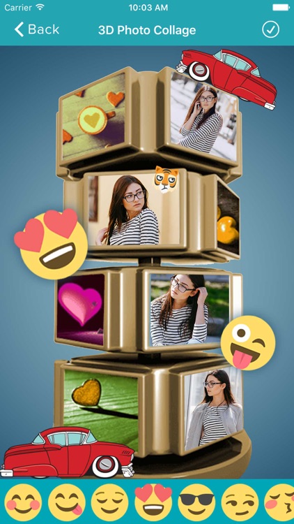 3D Photo Collage Maker & 3D Frames Photo Editor screenshot-3