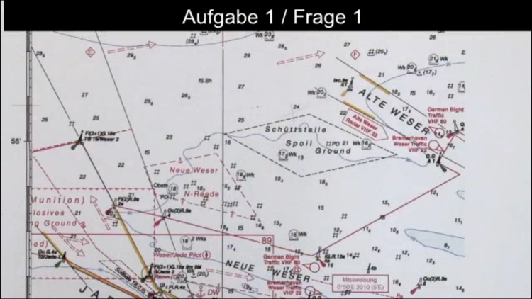 SBF SEE Navigation Aufgabe 1