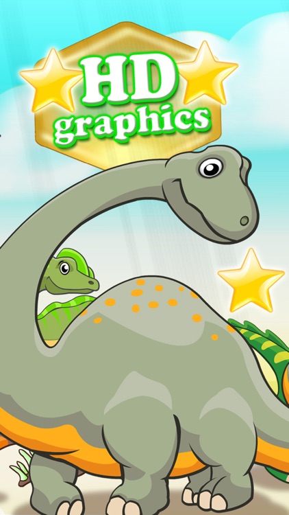 Dinosaurs walking with fun HD jigsaw puzzle game