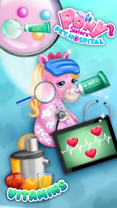 How to cancel & delete Pony Sisters Pet Hospital - No Ads from iphone & ipad 4