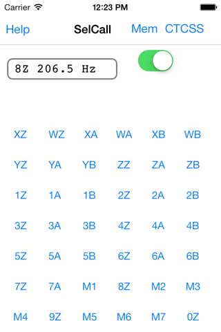Selcall Selective Calling Tone Generator - náhled