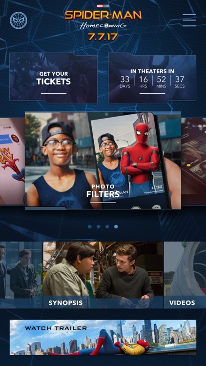The Spider-Man: Homecoming App screenshot-0