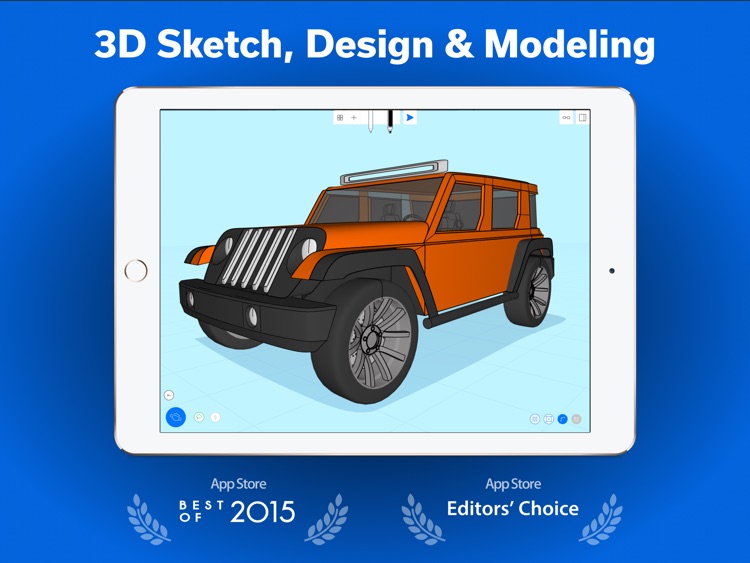 uMake - 3D Sketch, Design, Modeling screenshot-0