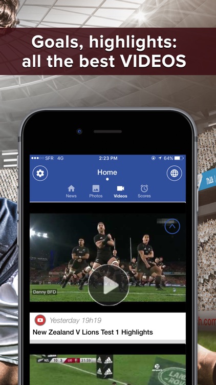 Rugby Addict : news, highlights, videos, results screenshot-3