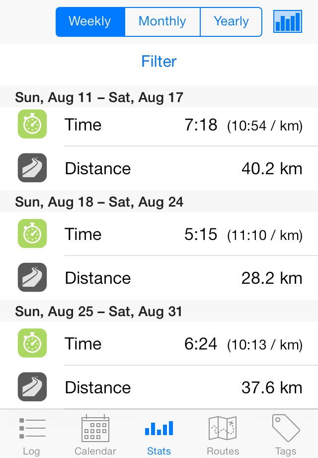 Walk Log screenshot 3