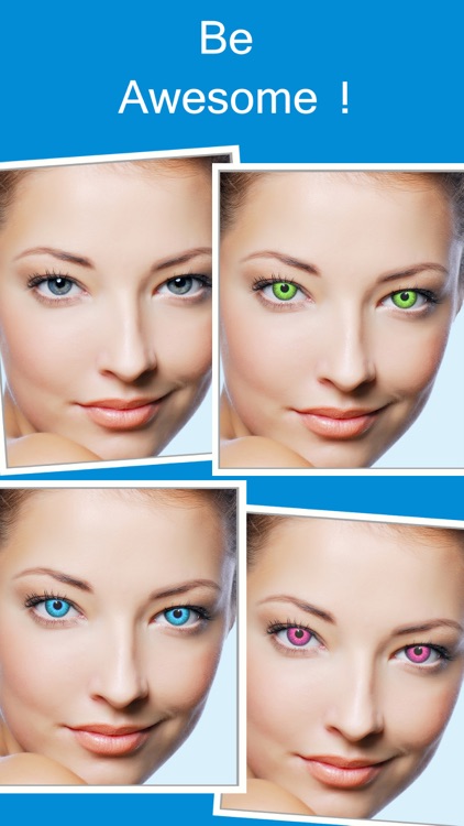 Eye Color Changer Makeup - Red Eye Remover Editor