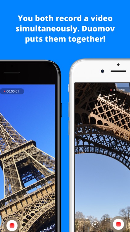 Duomov: make videos with nearby friends screenshot-3