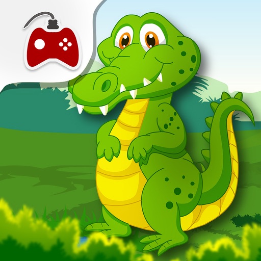 Cartoon Dinosaur Rescue - a fun games iOS App