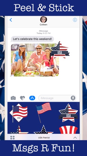 USA American Patriot:July 4th, Memorial, Labor Day(圖5)-速報App