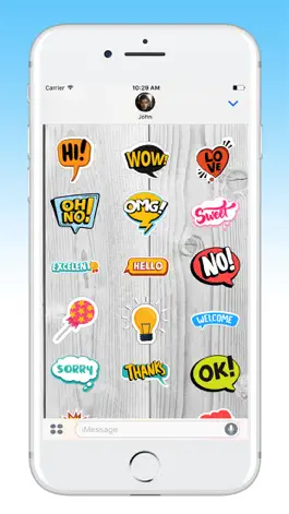 Game screenshot Chat Stickers Pack apk