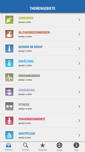 99 Tipps für mehr Gesundheit(圖2)-速報App