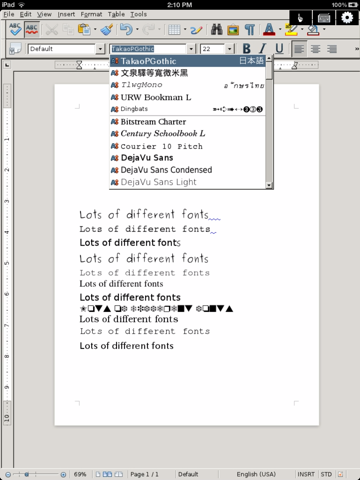Open Word- Edit Microsoft Office Document for iPad screenshot 3