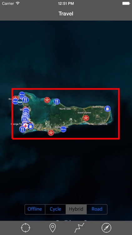 GRAND CAYMAN – GPS Travel Map Offline Navigator
