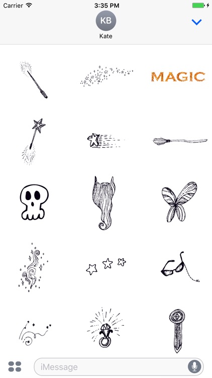 Animated Cute Magic Stickers