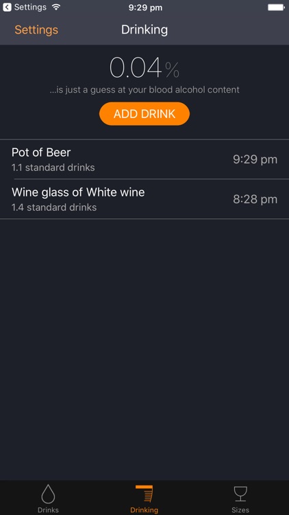 RationAle – Drink Tracking Assistant