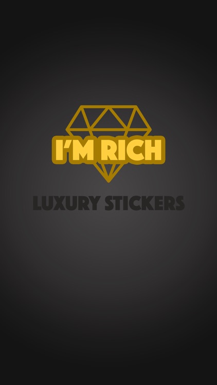 I'm Rich - Luxury Stickers