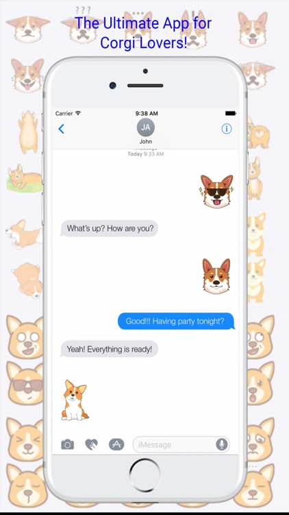 CorgiMoji - Cute Corgi Dog Emojis Keyboard