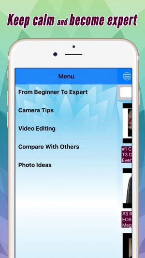 Guide And Training For Canon EOS Rebel T3 Pro(圖3)-速報App