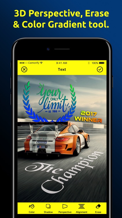 Camorify - Photo Editor, Typography & Graphics screenshot-3