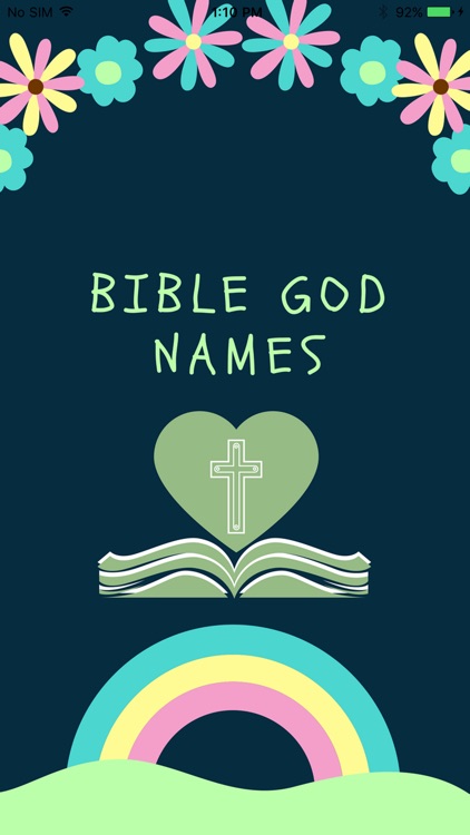 Bible God Names