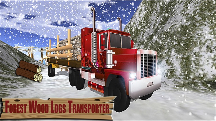 The Forest Wood Transporter: Heavy Cargo Truck screenshot-3