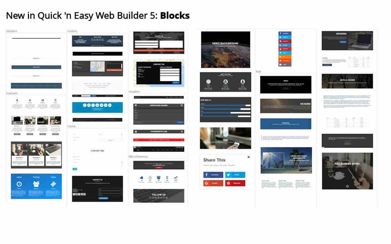 Quick 'n Easy Web Builder 5 thumbnail 2