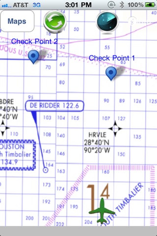 US Gulf Coast VFR Aeronautical Charts screenshot 2