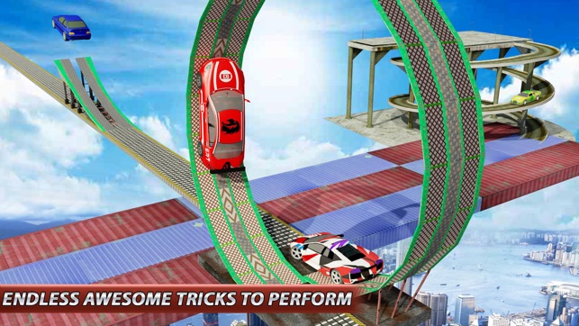 Stunt Car Drive: Impossible Tracks(圖2)-速報App