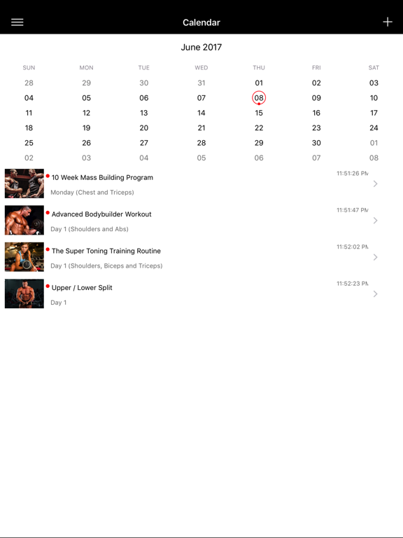 GymApp Pro Workout Log screenshot 4