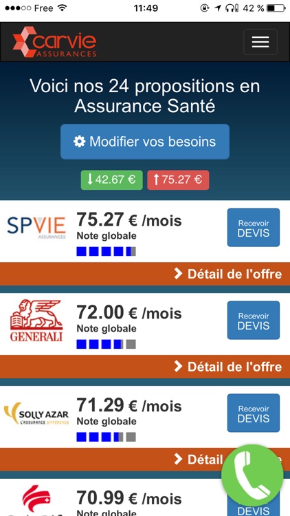 Comparateur assurances screenshot-3