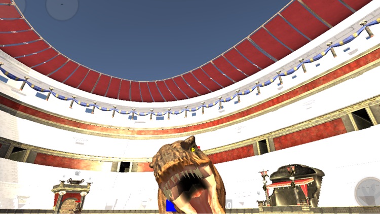 Dino Anky vs T-Rex Colloseum