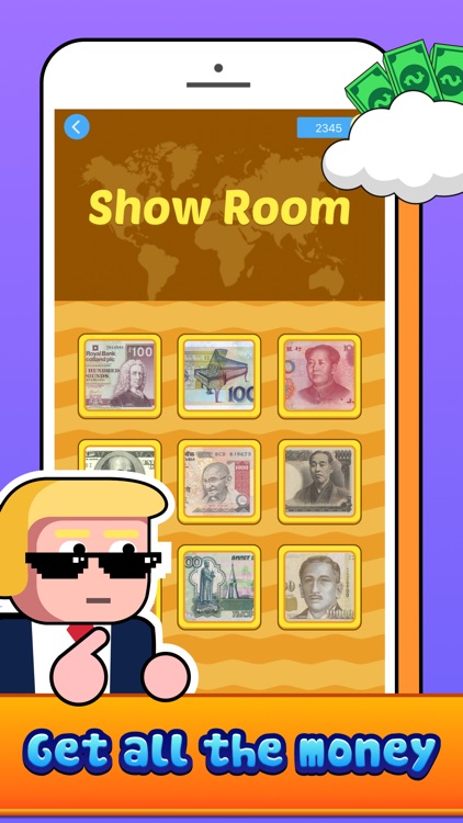 Make Money - Donald's coins, idle & click game