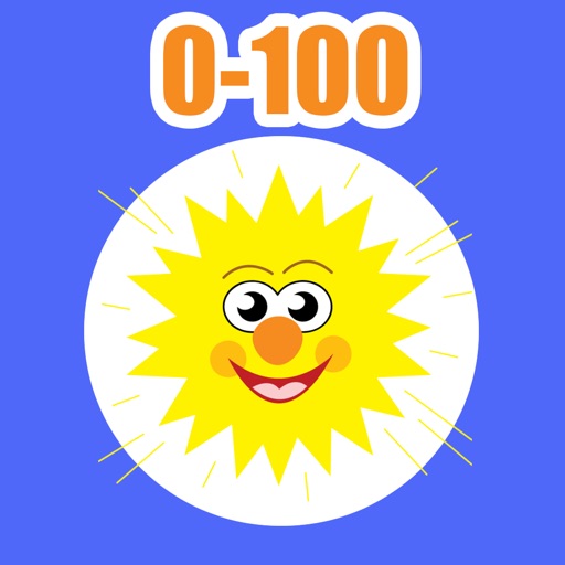0 to 100 Kids Learn Numbers Flashcards iOS App