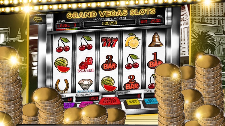 Grand Vegas Slots Machine - Classic Five Reel