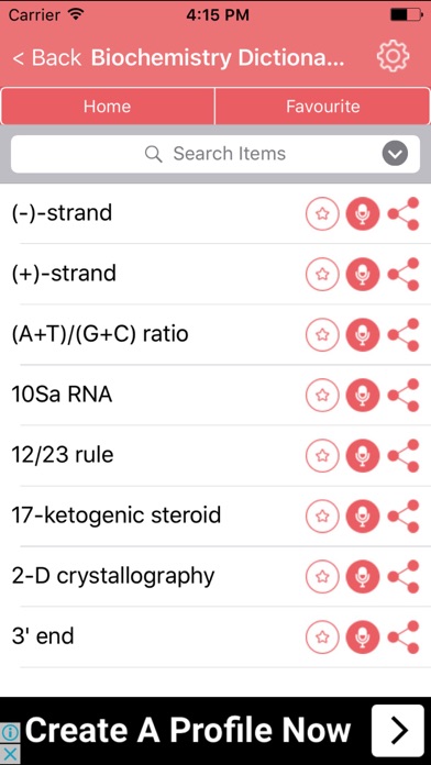 How to cancel & delete Biochemistry Dictionary - Definitions and Terms from iphone & ipad 1