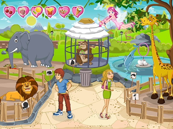 Cupid Love of Funny Zoo - Cupid's Arrow Shooter screenshot 2