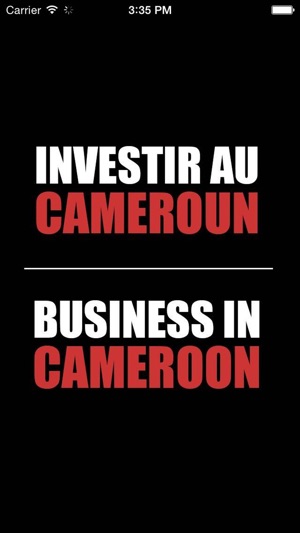 Investir au Cameroun Business in Cameroo