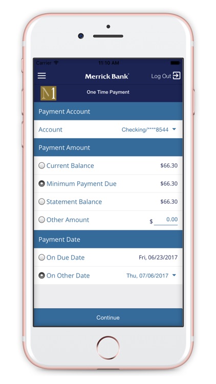 Merrick Bank Mobile screenshot-4
