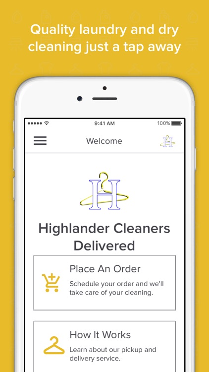 Highlander Cleaners Delivered