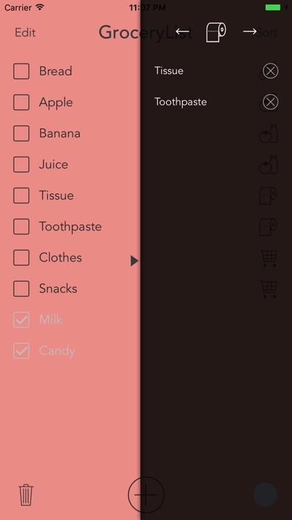 Grocery List - A Simple Grocery List screenshot-3