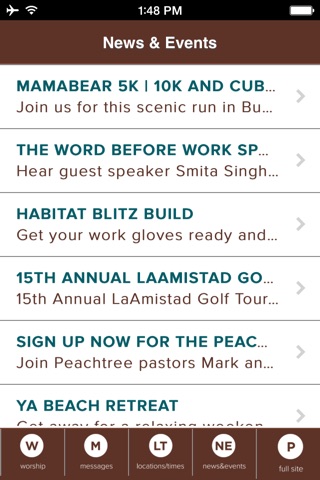 Peachtree Church screenshot 4