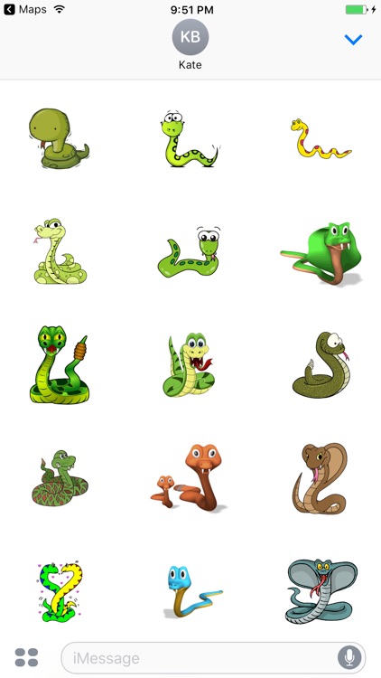 SnakeCute - Emoji and Stickers
