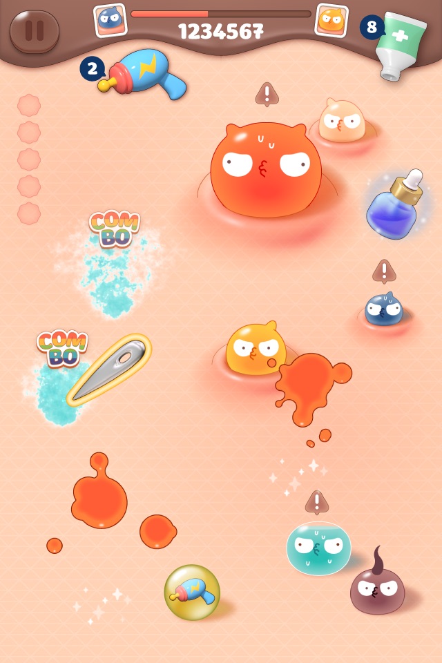 Pimple POP-TINY MONSTERS RAID screenshot 4