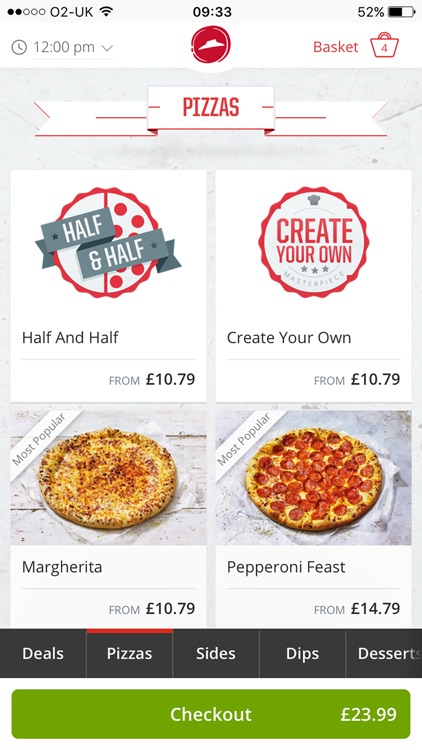 Pizza Hut UK - order pizza delivery and takeaway