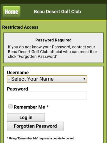 Beau Desert Golf Club screenshot 3