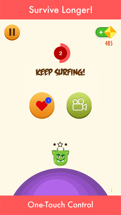 Surfing Monster screenshot 2