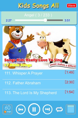 [12CD]kids songs all - 300 songs screenshot 2