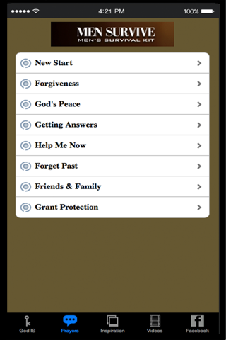 Men's Survival Kit screenshot 2