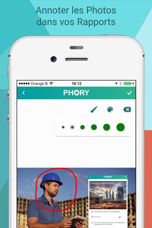 PHORY - PDF Photo Reporting for Professionals screenshot 4