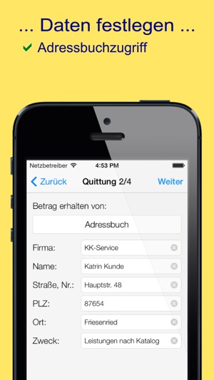 Quittung Lite - Der Quittungsblock.(圖3)-速報App